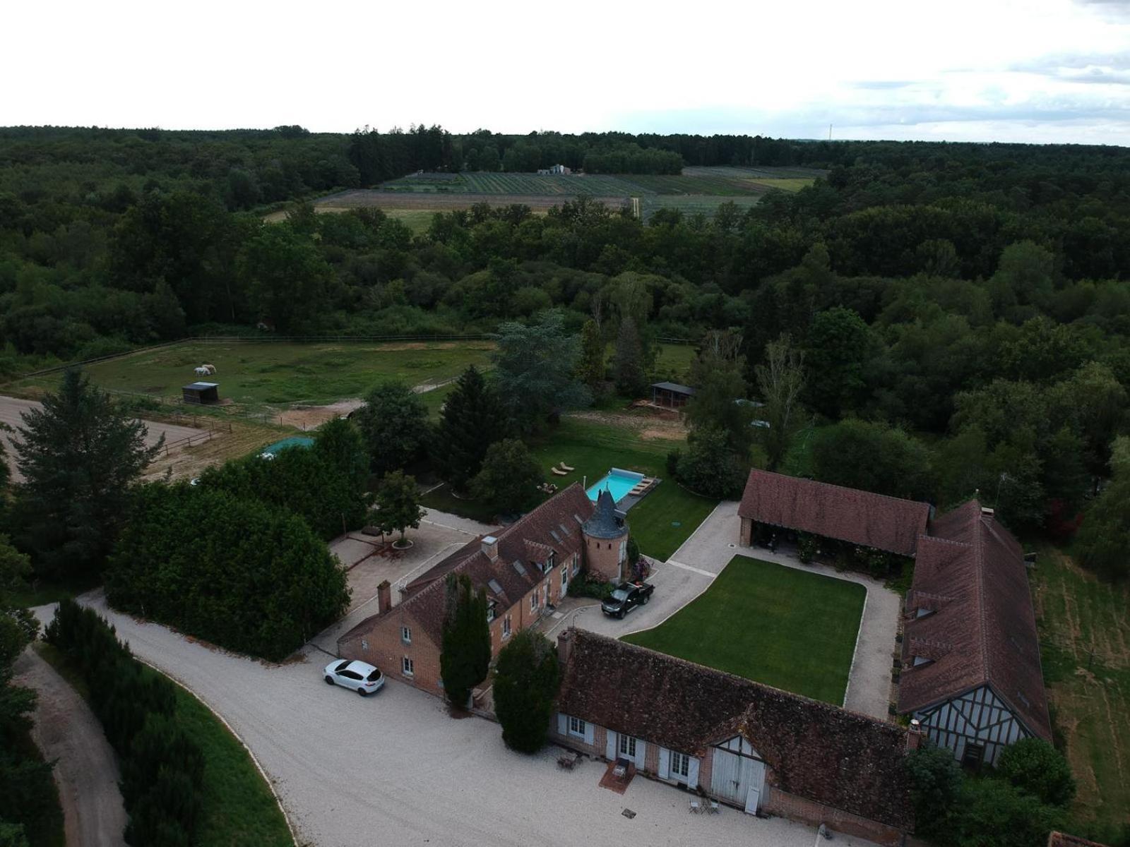 Le Pigeonnier De La Farge (Adults Only) Bed & Breakfast Chaumont-sur-Tharonne Exterior foto